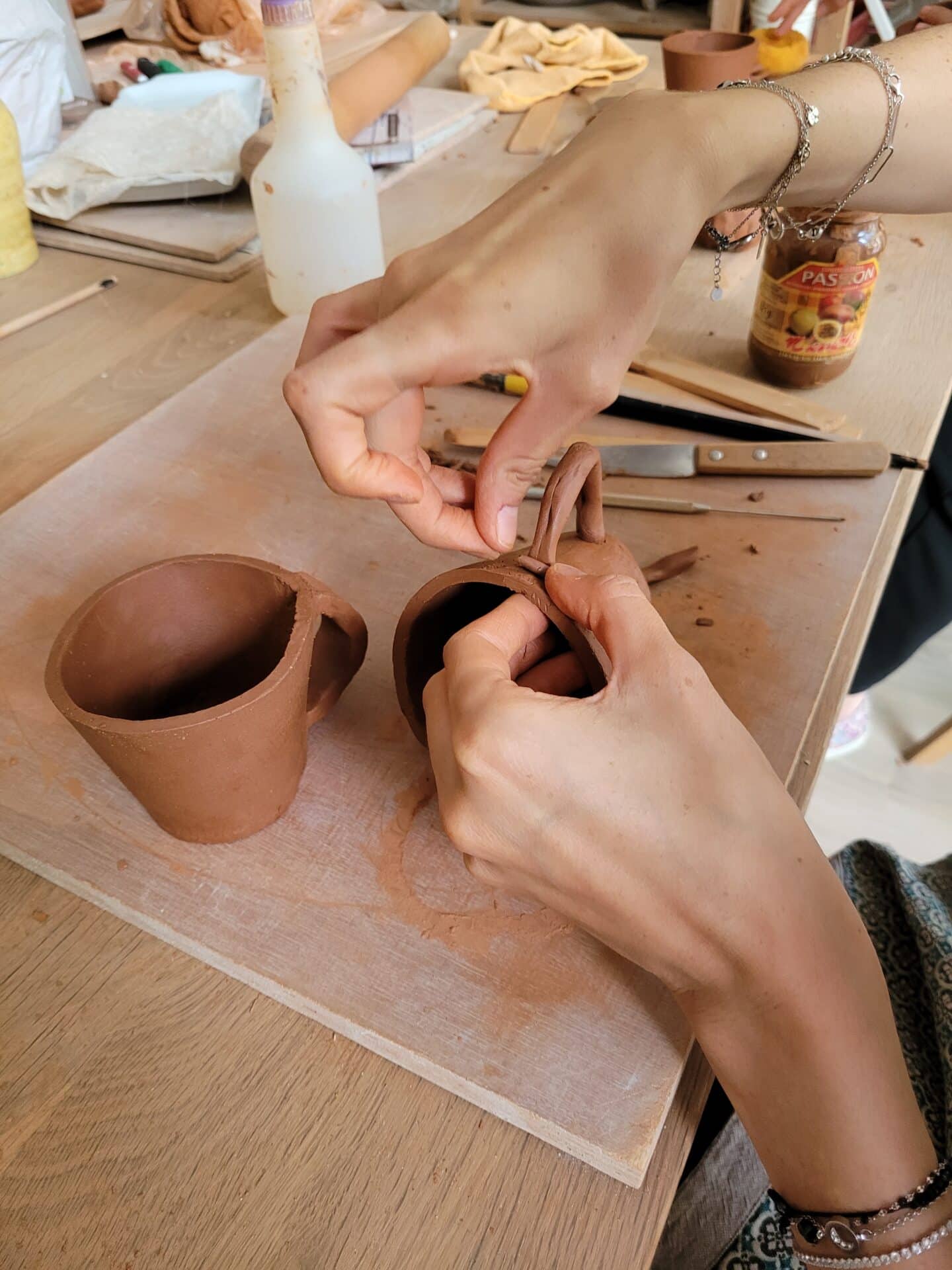 Journée découverte – stages poterie – céramiste